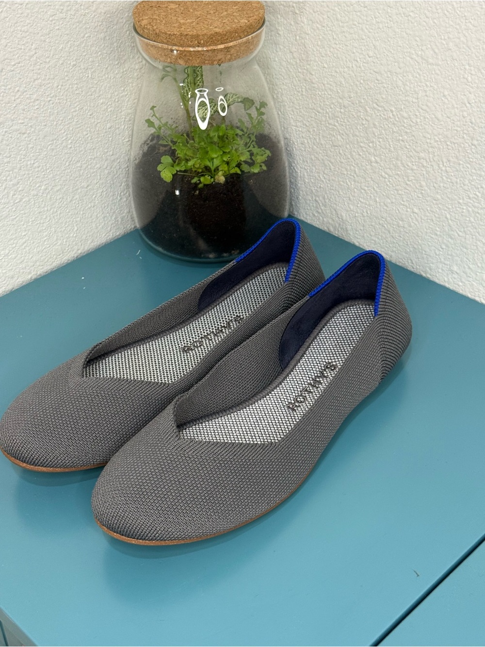 Rothy's The Daily Round Toe in Gray Size 6